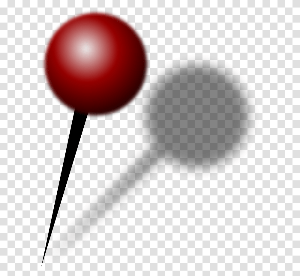 Push Pin Clip Art At Vector Clip Art Pin, Sphere, Ball Transparent Png