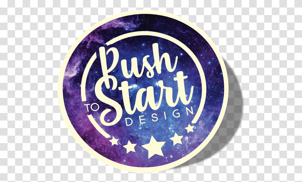 Push To Start Galaxy Button Sticker Uniroyal Giant Tire, Logo, Symbol, Trademark, Text Transparent Png