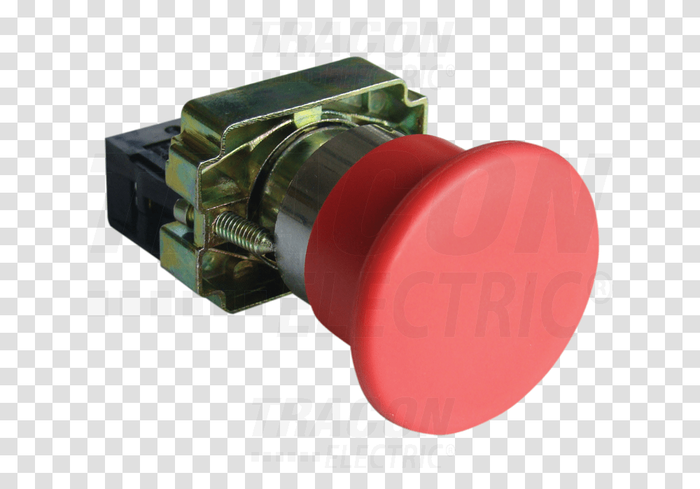 Pushbutton With Mushroom Head Red 1nc 3a400v Ac Lens, Electrical Device, Switch Transparent Png