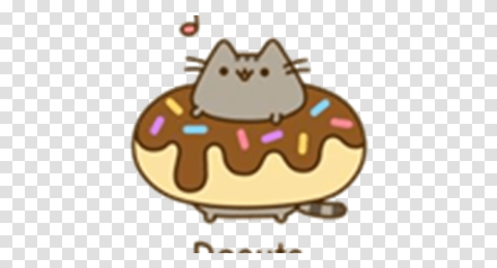 Pusheen Cat, Birthday Cake, Dessert, Food, Cookie Transparent Png
