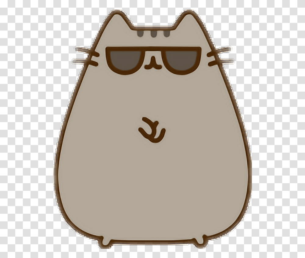 Pusheen Cat Kitten Gangnam Style Pusheen Cool Full Size Imagenes De Gato De Facebook, Armor, Text, Shield, Label Transparent Png