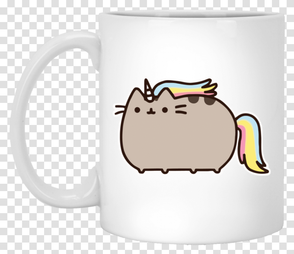 Pusheen Cat Unicorn Mug Gift Cute Unicorn Pusheen Cat, Coffee Cup, Soil Transparent Png