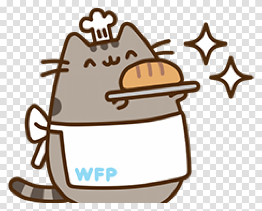 Pusheen Chef, Sweets, Food, Confectionery Transparent Png