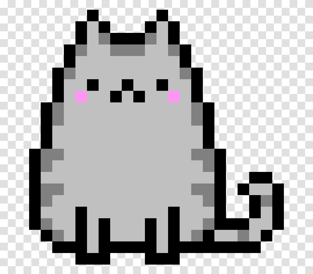 Пиксельный кот Пушин