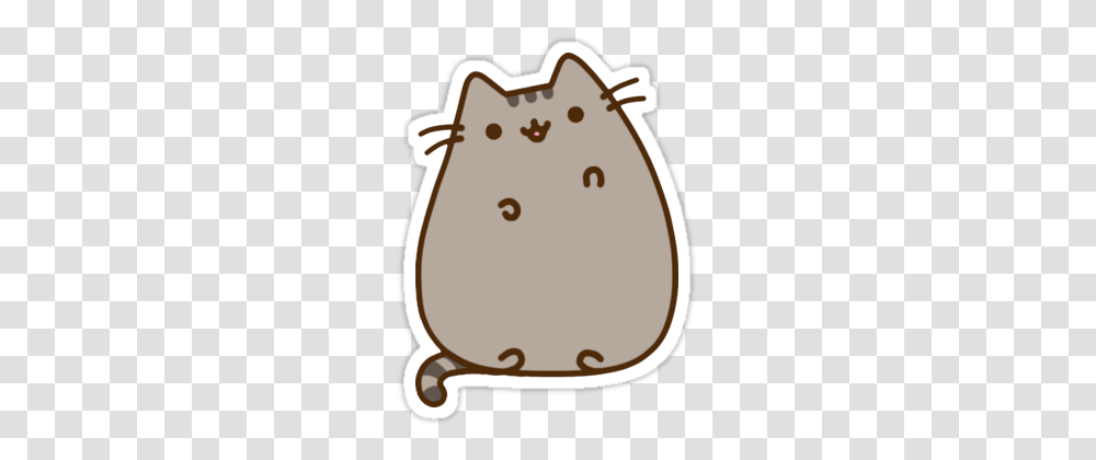 Pusheen Stickers, Food, Sack, Bag, Cookie Transparent Png