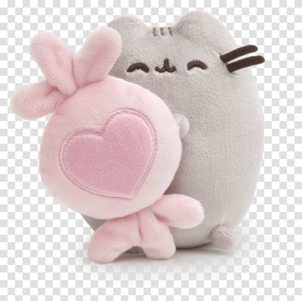Pusheen Valentine Candy Plush, Toy, Figurine, Cushion, Doll Transparent Png