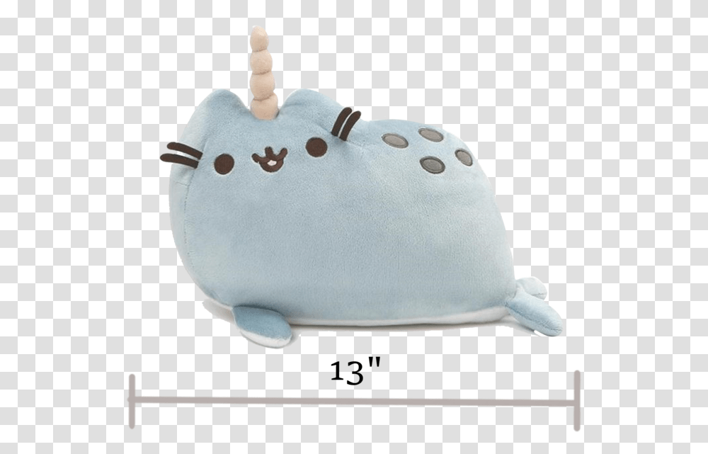 Pusheenimal Narwhal Narwhal Stuffed Animal, Handbag, Accessories, Accessory, Cushion Transparent Png