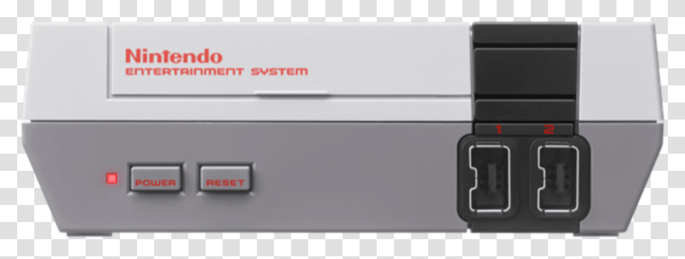 Pushing The Familiar Power Button On The Nes Classic, Cd Player, Electronics, Machine, Word Transparent Png