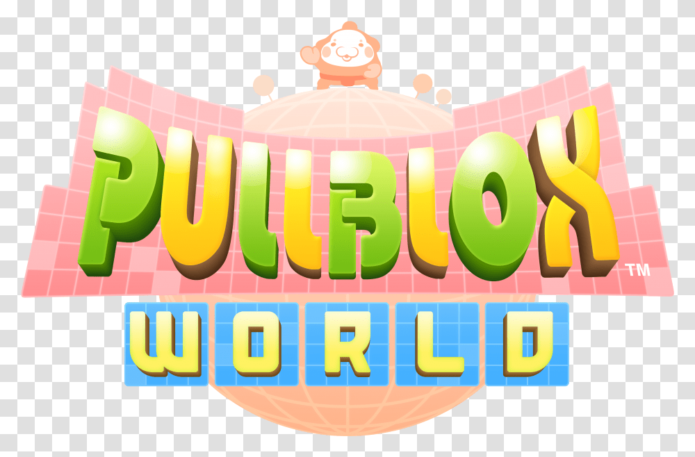 Pushmo World Logo, Word, Label, Sweets Transparent Png