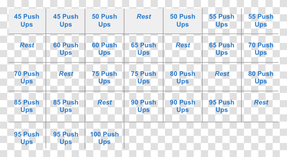 Pushupchart One Month Push Up, Plot, Diagram, Number Transparent Png