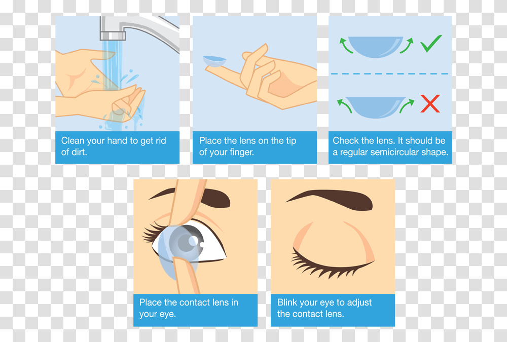 Put A Contact In Your Eye, Poster, Advertisement, Flyer, Paper Transparent Png