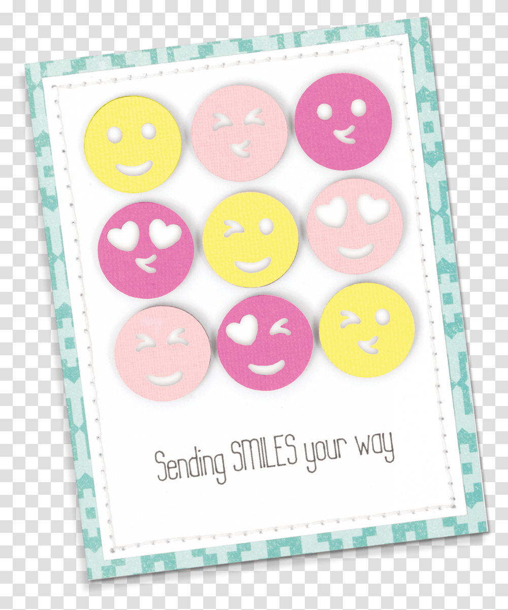 Put A Smile On Your Card Recipient S Face With Custom Circle, Word, Applique, File Binder Transparent Png