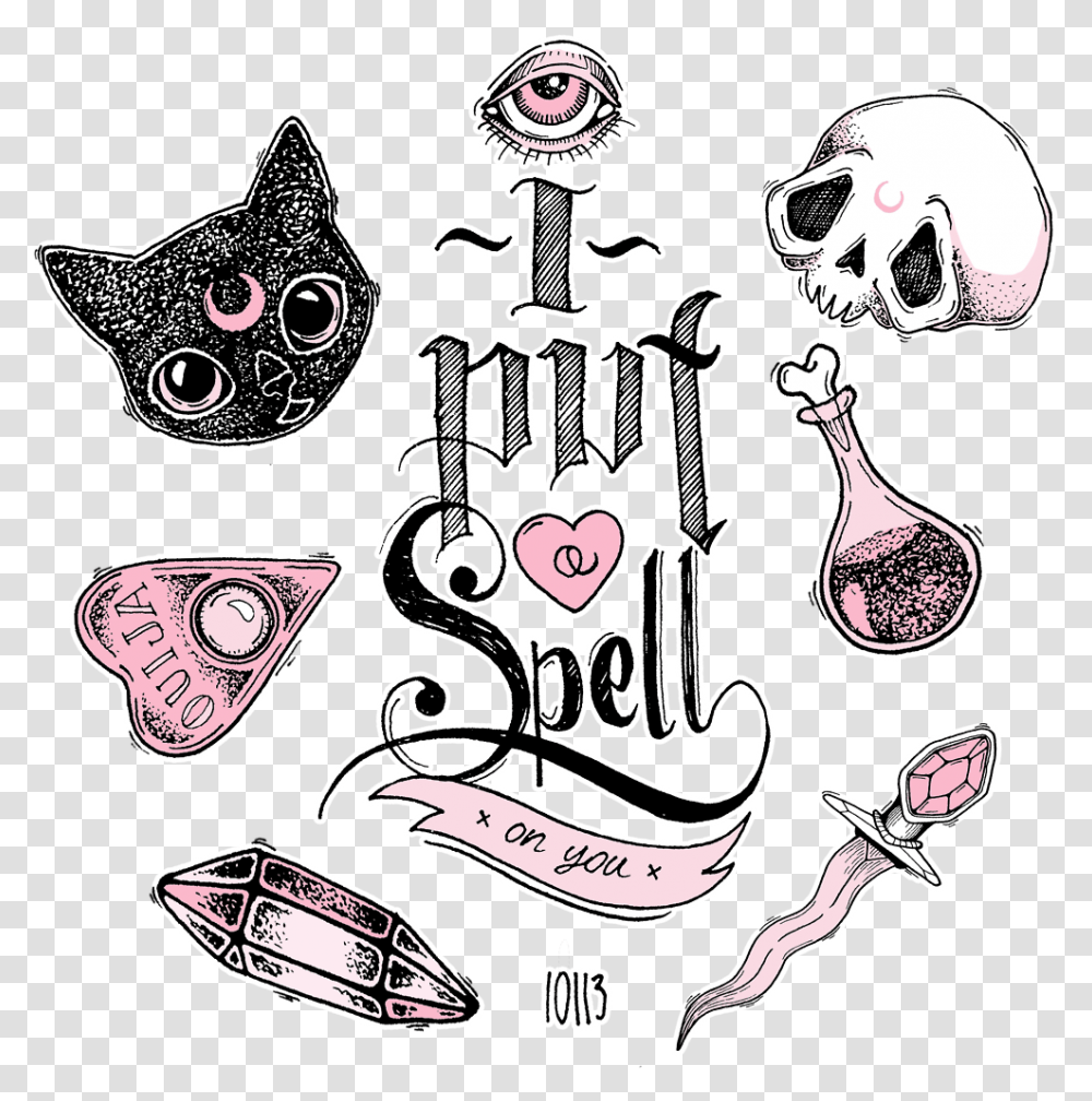 Put A Spell On You, Doodle, Drawing, Leisure Activities Transparent Png