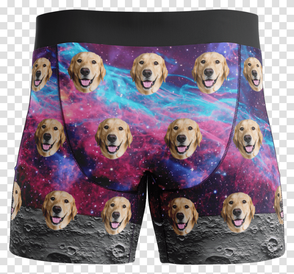 Put Your Face On Boxers Board Short, Dog, Pet, Canine Transparent Png
