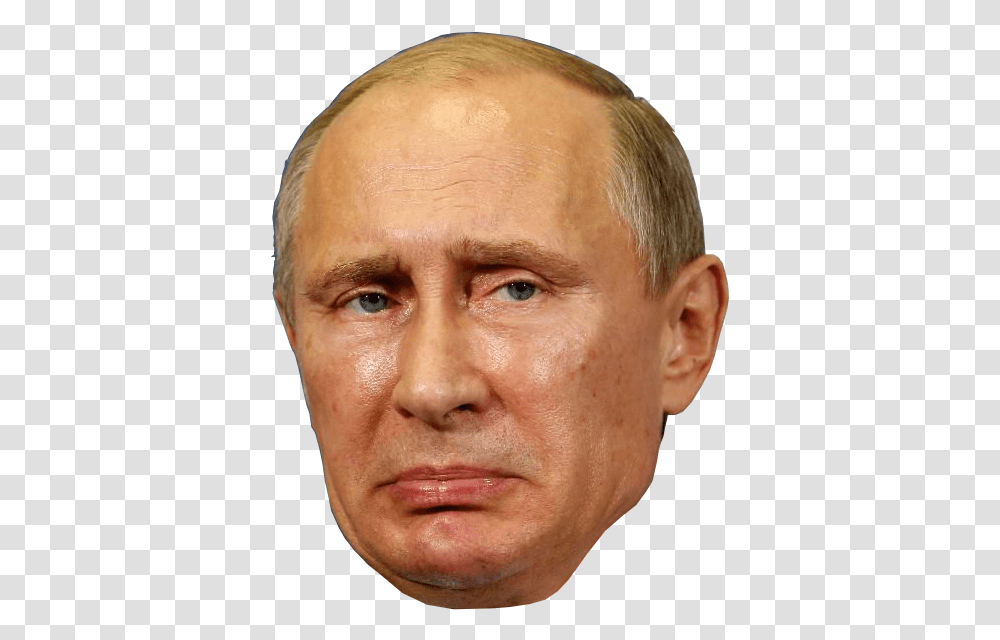 Putin Face, Head, Person, Human, Portrait Transparent Png