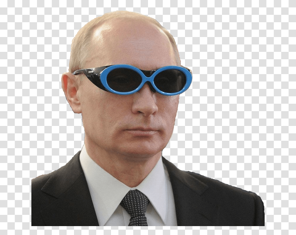 Putin Meme Vladimir Putin Goggles, Tie, Accessories, Accessory, Person Transparent Png