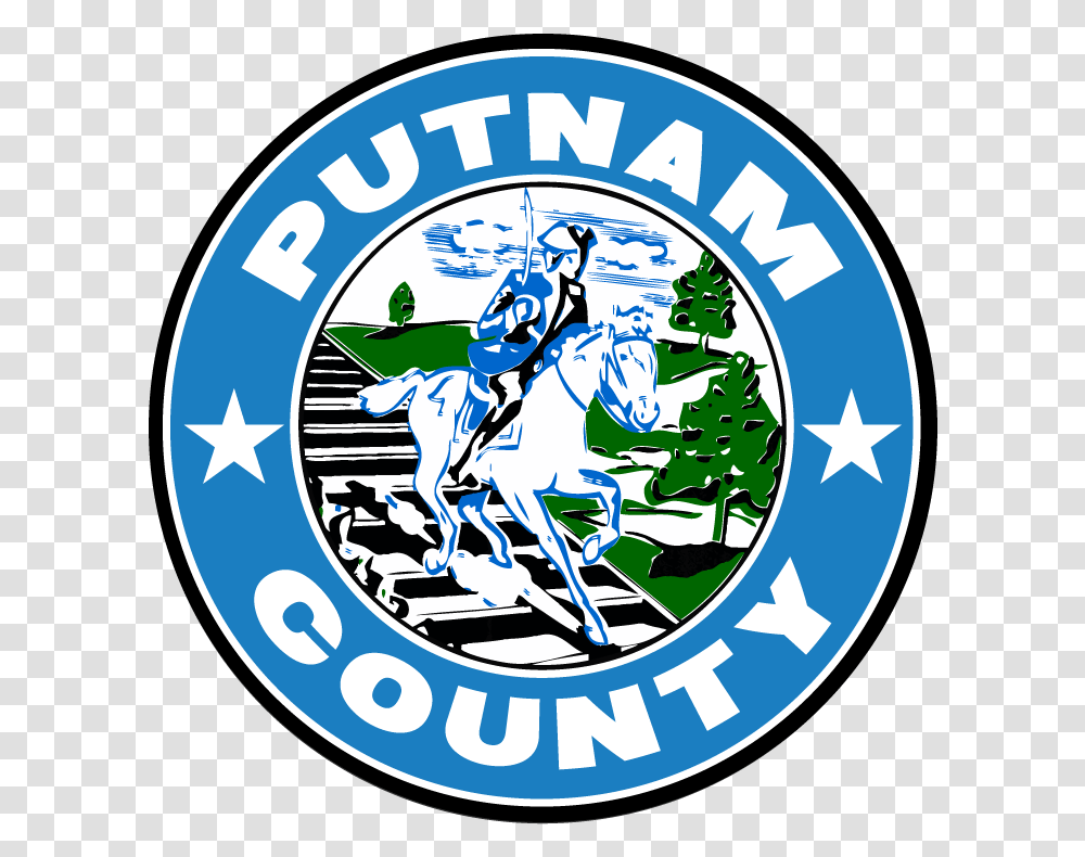 Putnam Still Needs Contact Tracers Putnam County New York Seal, Logo, Symbol, Trademark, Emblem Transparent Png