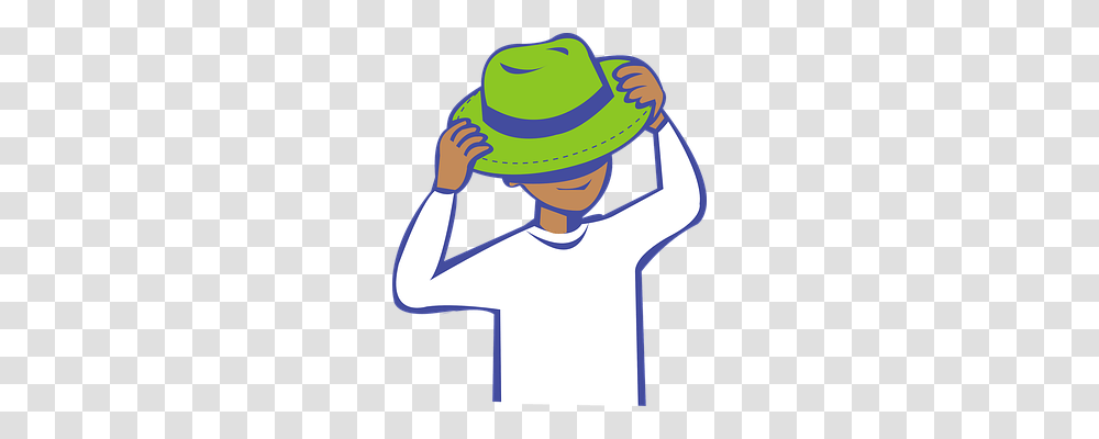 Putting Hat On Person, Apparel, Hardhat Transparent Png