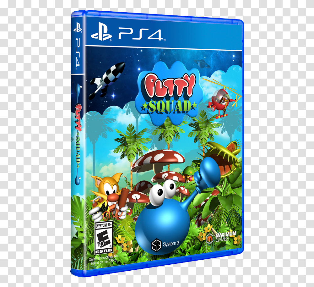 Putty Squad, Angry Birds, Dvd, Disk, Super Mario Transparent Png