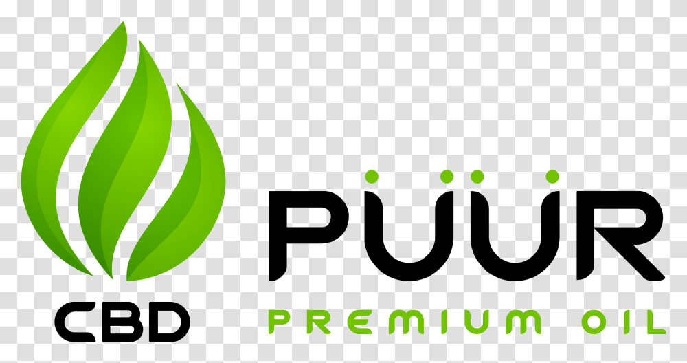 Puur Cbd Oil Graphic Design, Logo, Trademark Transparent Png