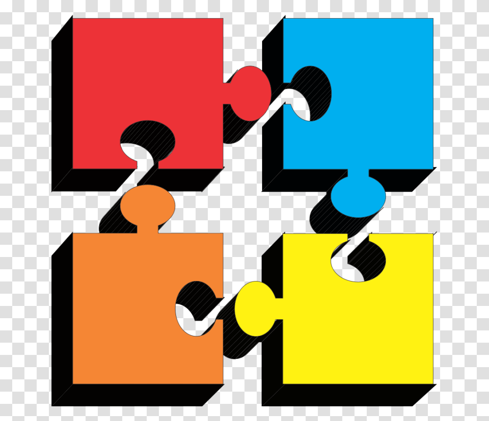 Puzzle Clipart Pile, Number, Jigsaw Puzzle Transparent Png