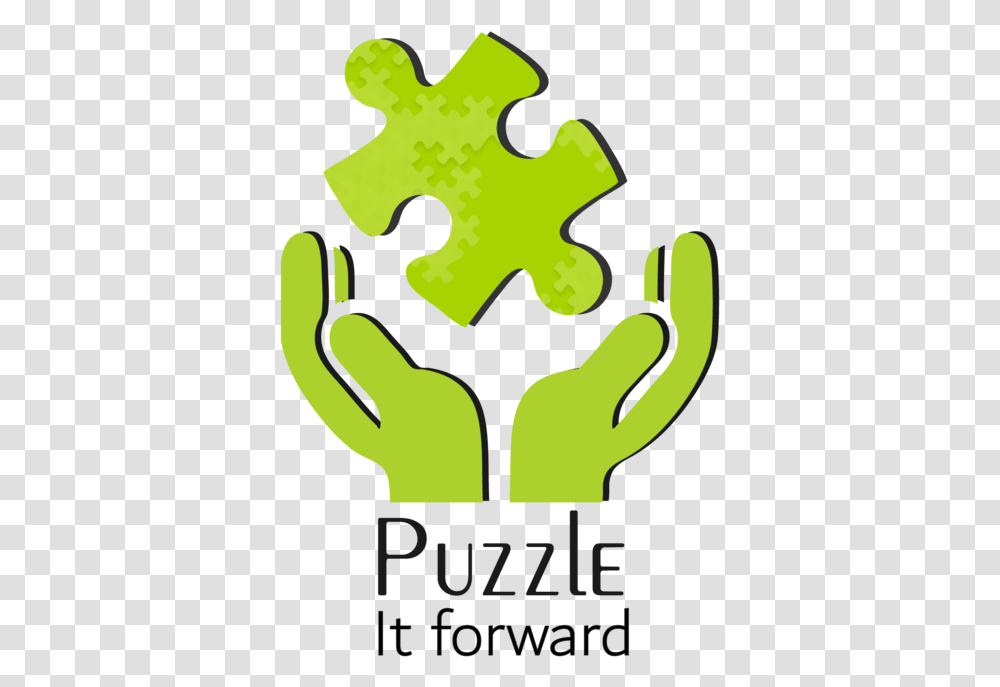 Puzzle It Forward, Poster, Advertisement, Hand, Jigsaw Puzzle Transparent Png