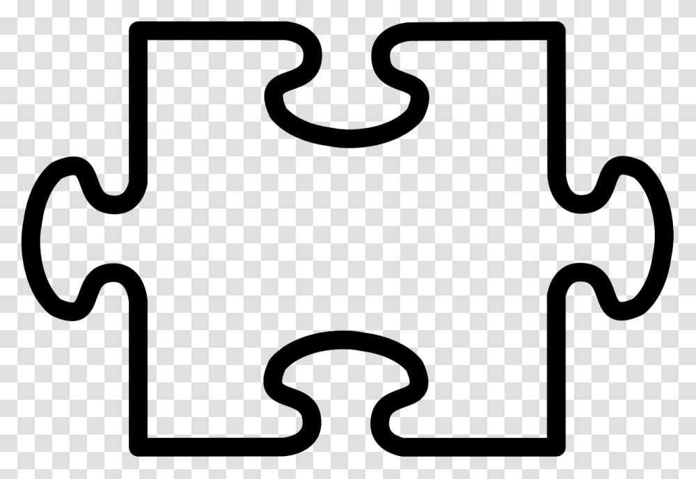 Puzzle Piece Clipart Black And White, Gray, World Of Warcraft Transparent Png
