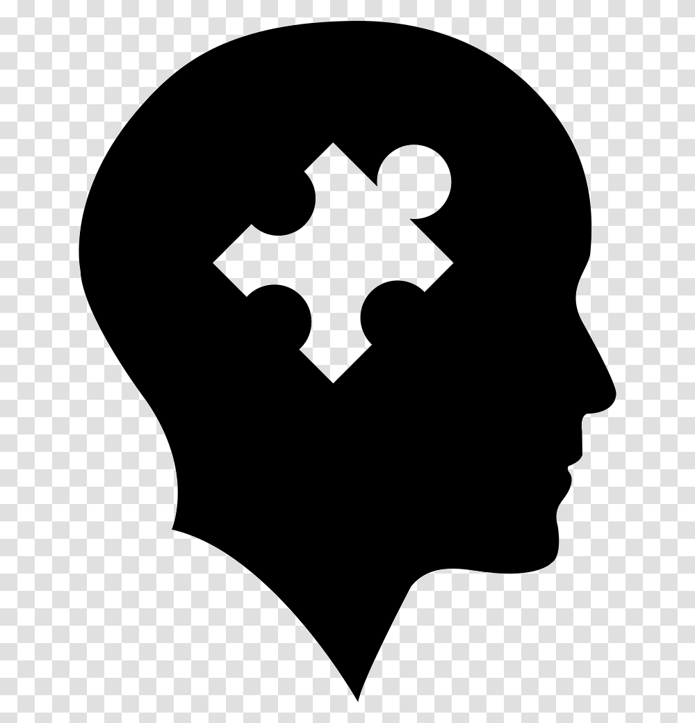Puzzle Piece Puzzle Piece Head, Hand, Stencil, Fist Transparent Png