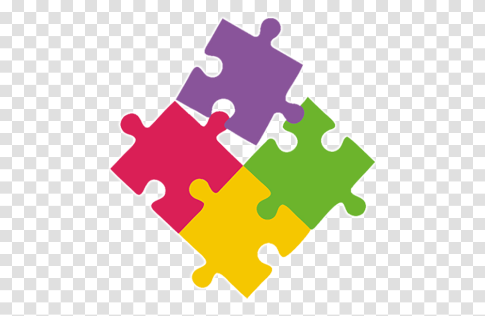 Puzzle Piece Template Colored, Jigsaw Puzzle, Game, Photography Transparent Png