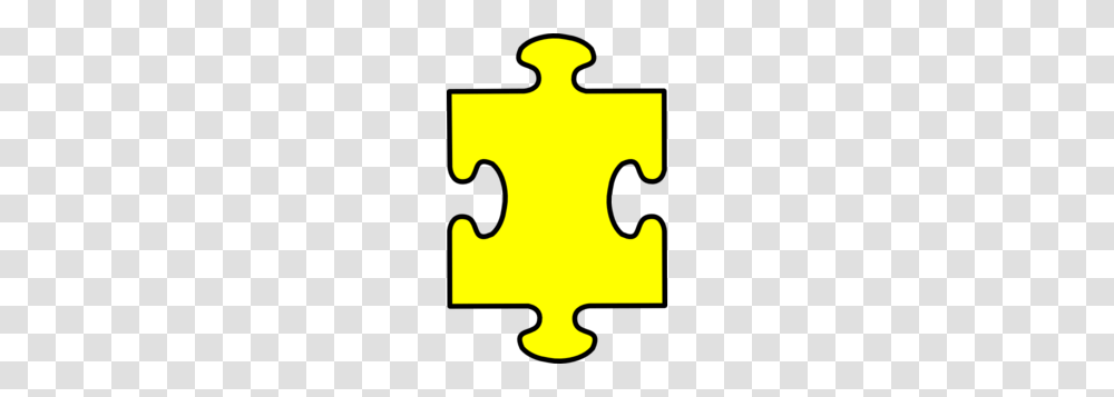 Puzzle Piece Yellow Clip Art, Jigsaw Puzzle, Game Transparent Png