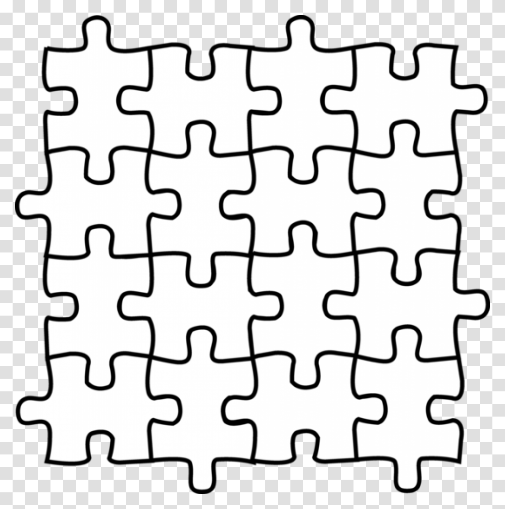 Puzzle Pieces Coloring Pages Free Coloring Library, Jigsaw Puzzle, Game Transparent Png