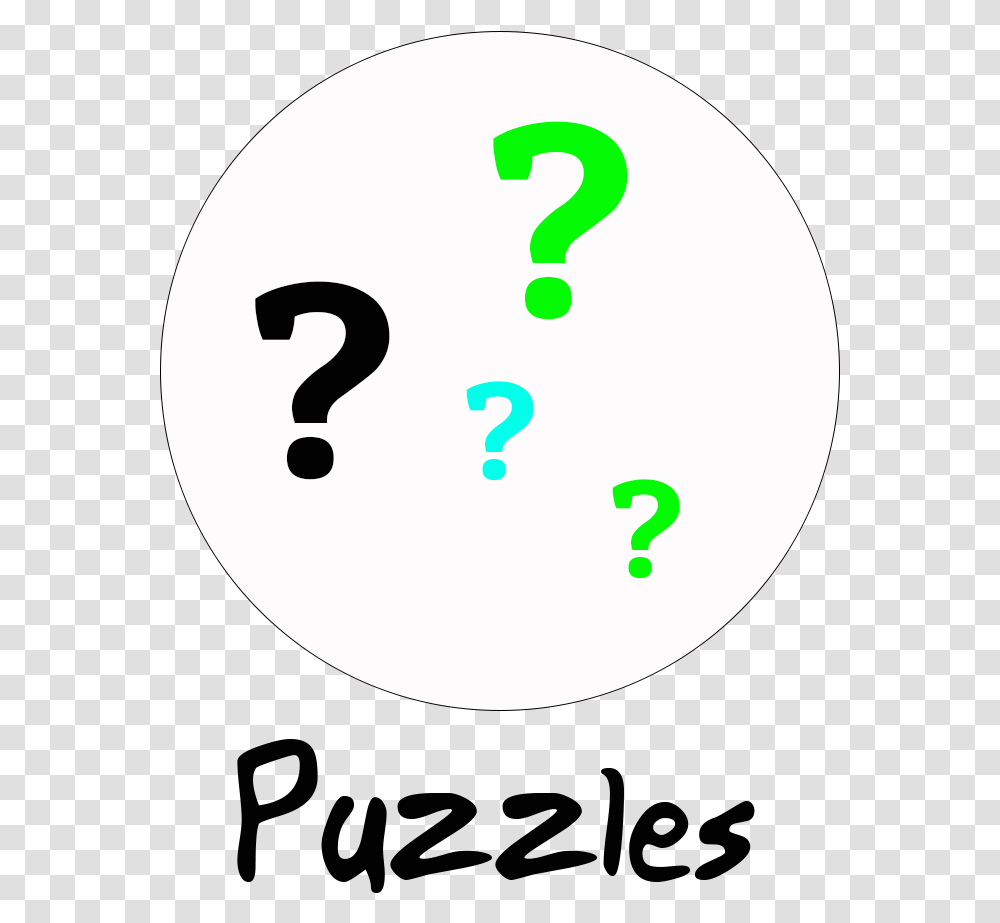 Puzzles Circle, Number Transparent Png