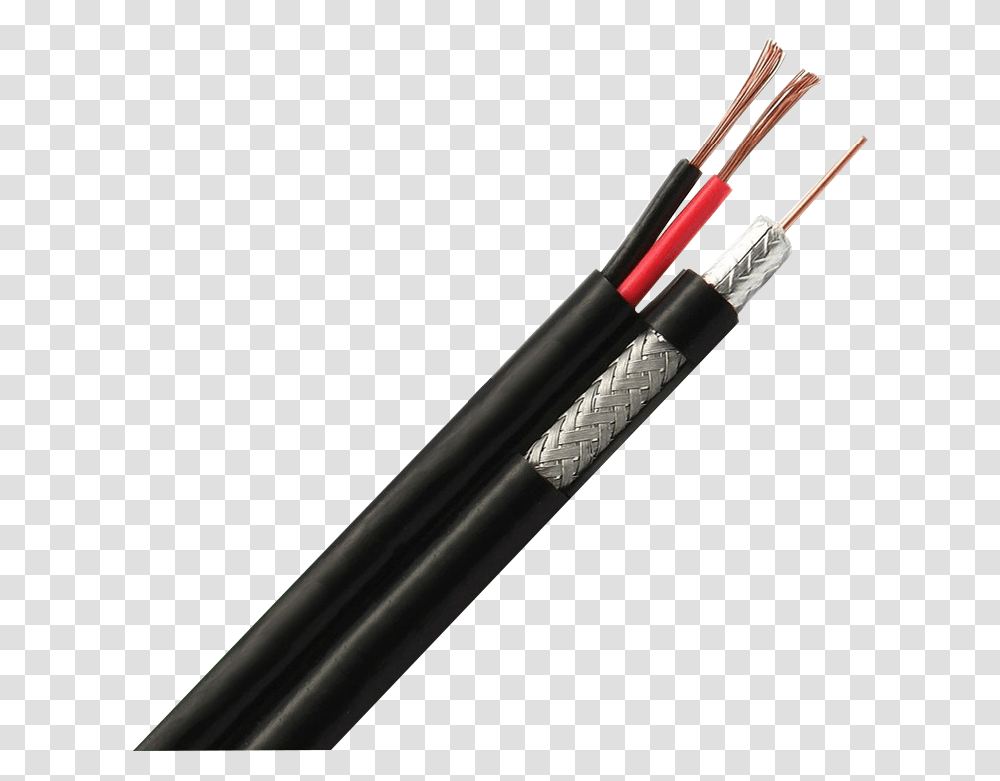 Pvc Jacket Coaxial Cable Rg 59 Rg6 Coaxial Cable 50 Rg59 2c Cable, Wire, Quiver Transparent Png