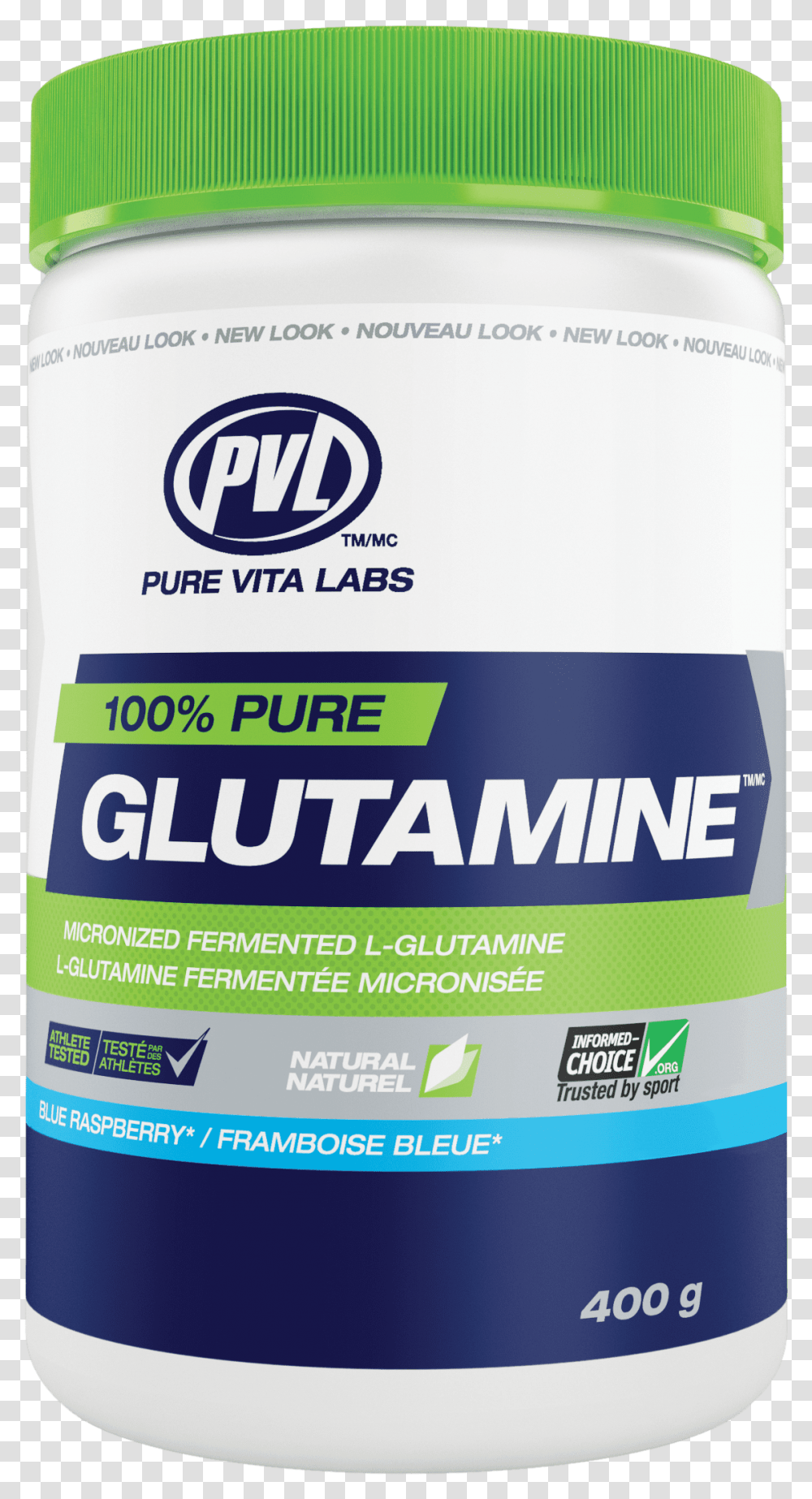 Pvl 100 Pure Glutamine, Cosmetics, Paint Container, Label Transparent Png