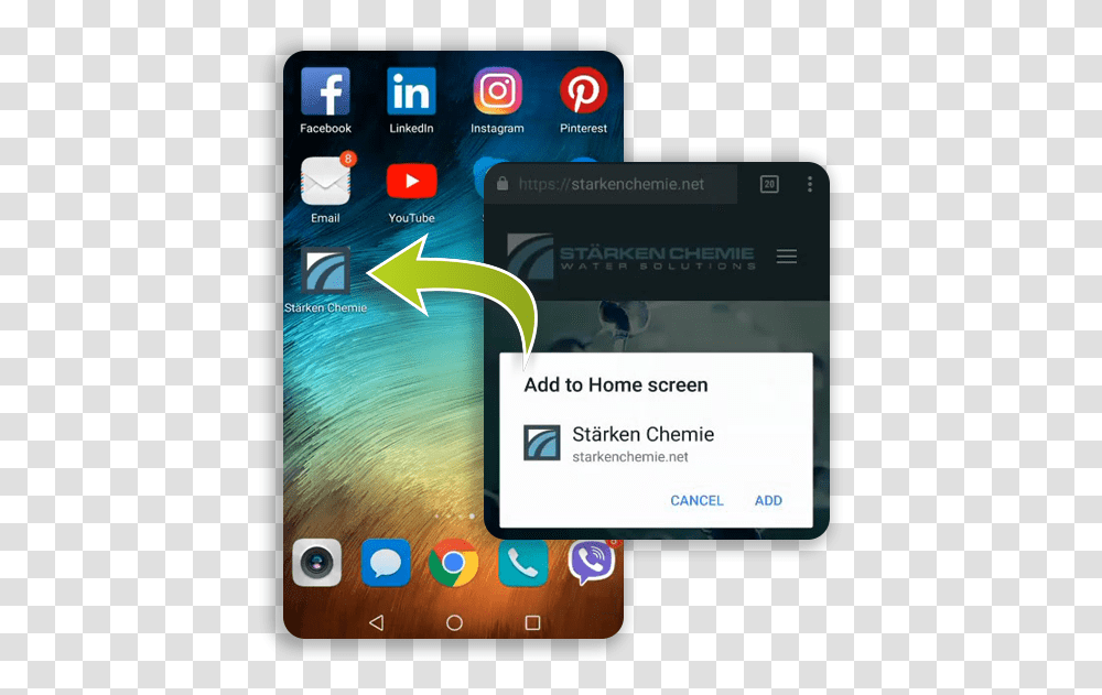 Pwa Prompt Popup For Ios Iphone & Ipad Pwa Ios, Mobile Phone, Electronics, Cell Phone, Text Transparent Png