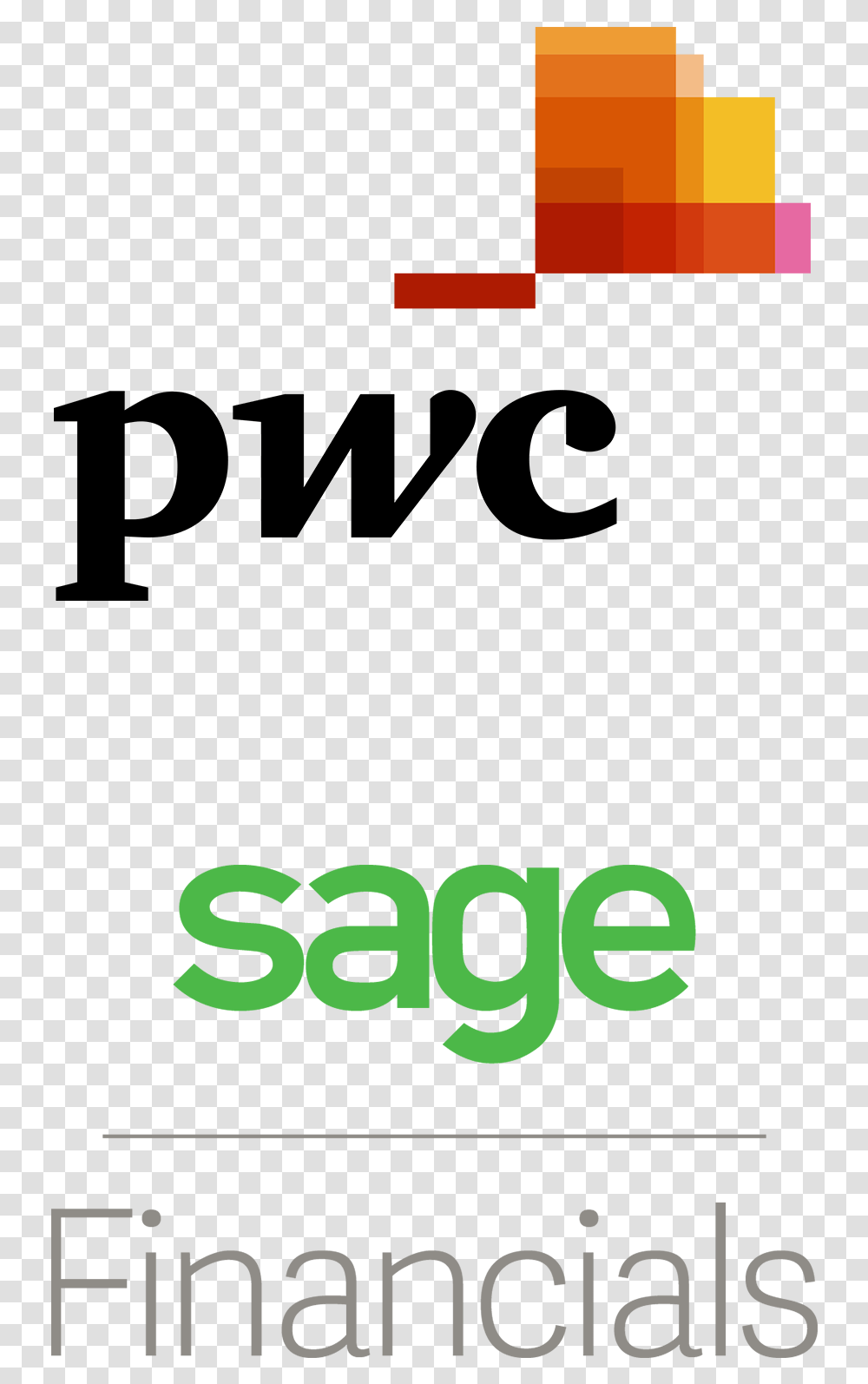 Pwc And Sage Working For Your Business Pwc New, Logo, Trademark Transparent Png