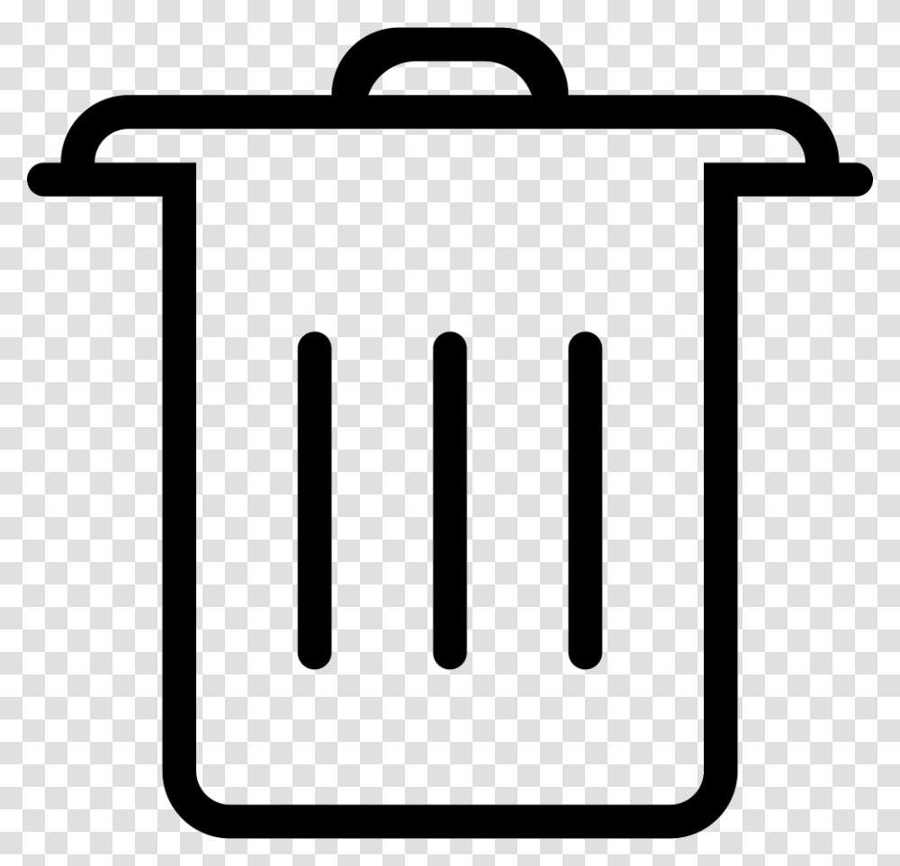 Px Trash Can Icon Free Download, Sign, Pottery Transparent Png