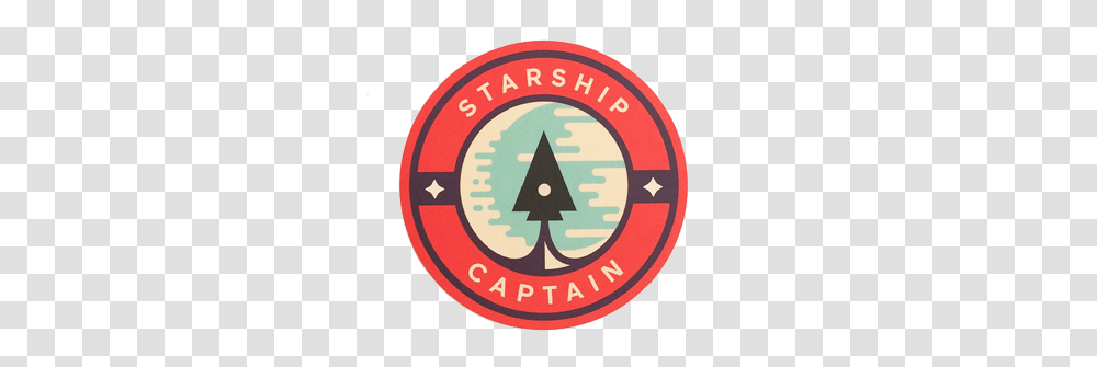 Pyramid Arcade Starship Captain Sticker, Logo, Trademark, Label Transparent Png