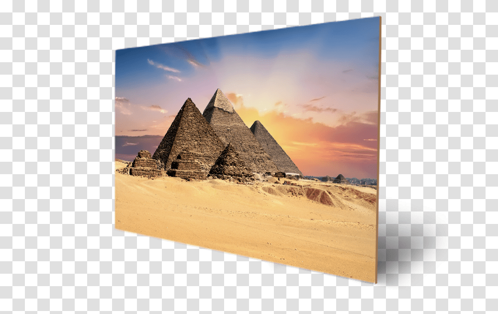 Pyramid, Architecture, Building, Outdoors, Nature Transparent Png