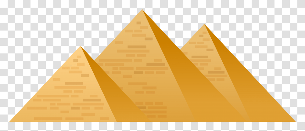 Pyramid Clipart Egypt Pyramids, Triangle, Architecture, Building Transparent Png