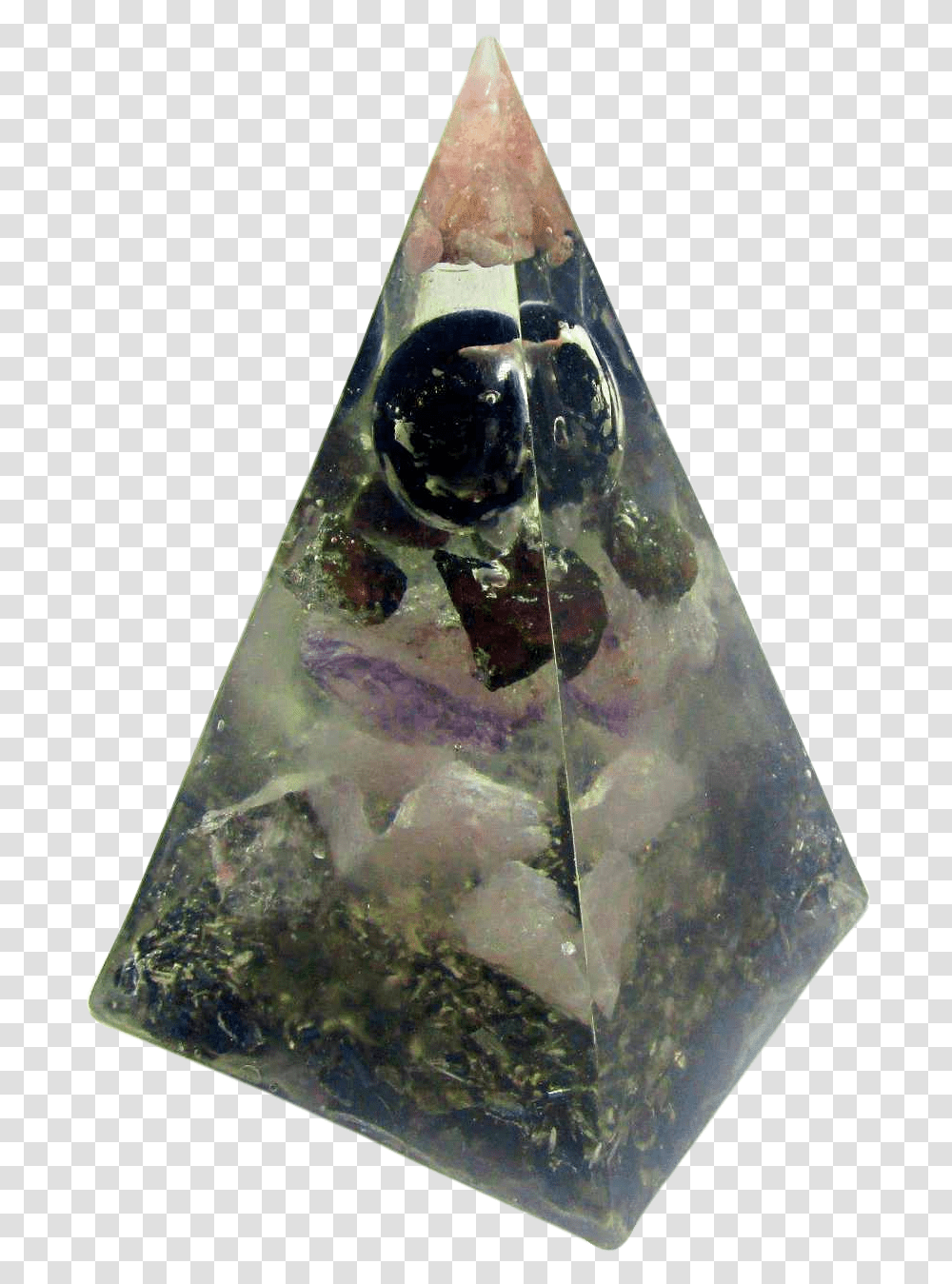 Pyramid, Crystal, Mineral, Quartz, Gemstone Transparent Png