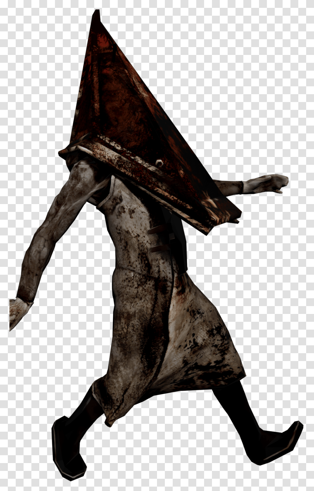 Pyramid Head Clip Free Download Silent Hill Pyramid Head, Outdoors, Leisure Activities, Bird Transparent Png