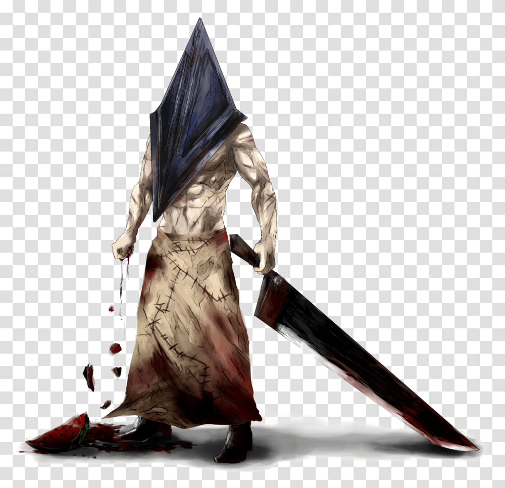Pyramid Head Photo Monster From Silent Hill, Person, Human, Apparel Transparent Png
