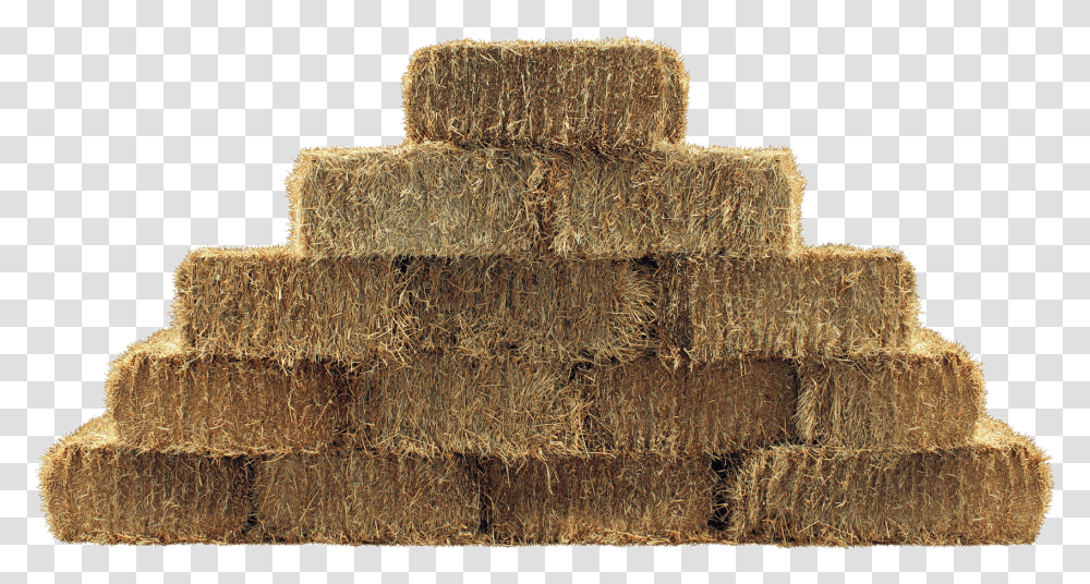 Pyramid Of Straw Bales, Nature, Outdoors, Countryside, Hay Transparent Png