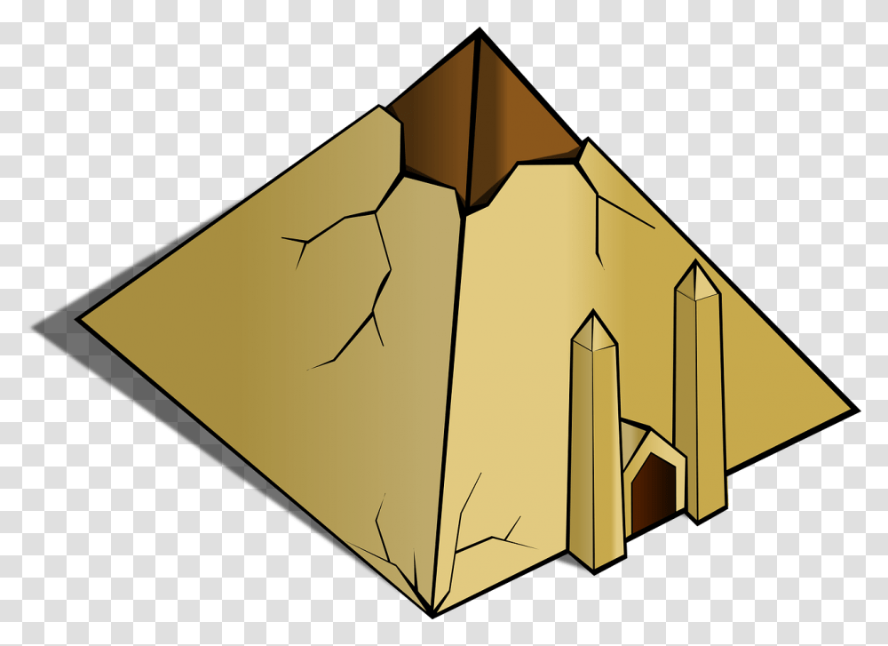 Pyramide Clipart, Wood, Plywood, Field, Architecture Transparent Png