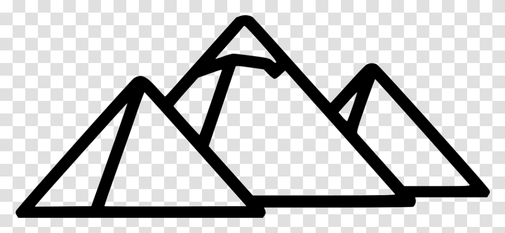 Pyramids Icon, Triangle, Star Symbol Transparent Png
