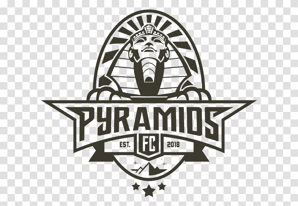 Pyramids Logo Design 1 Color Logos Dream League Soccer 2019, Trademark, Emblem Transparent Png