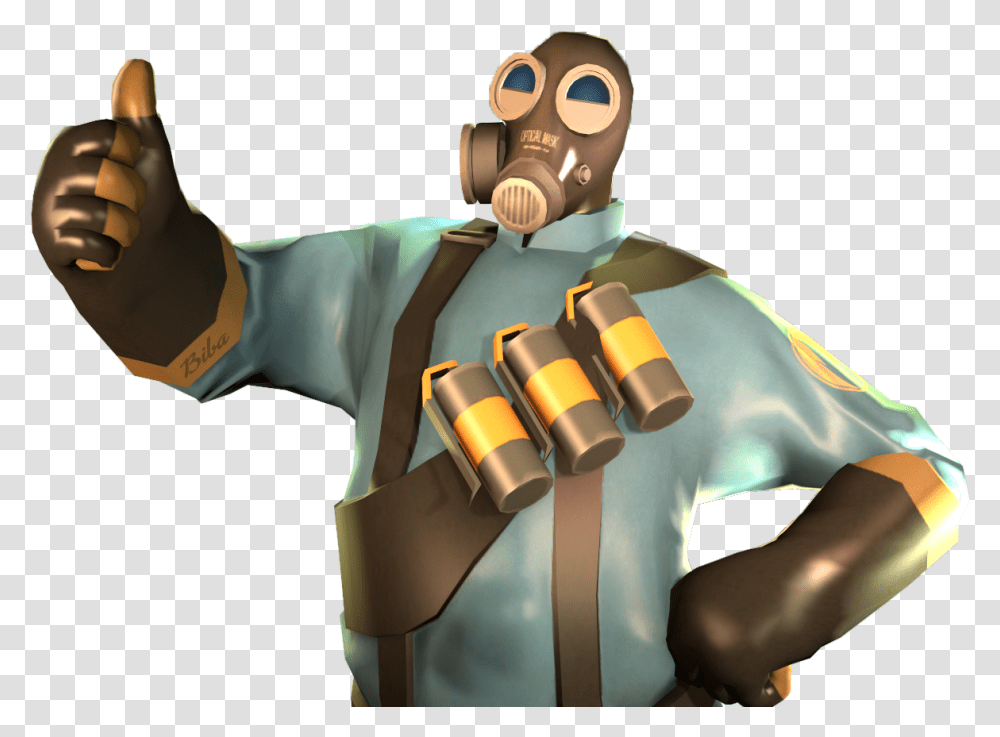Pyro Thumbs Up, Weapon, Weaponry, Apparel Transparent Png