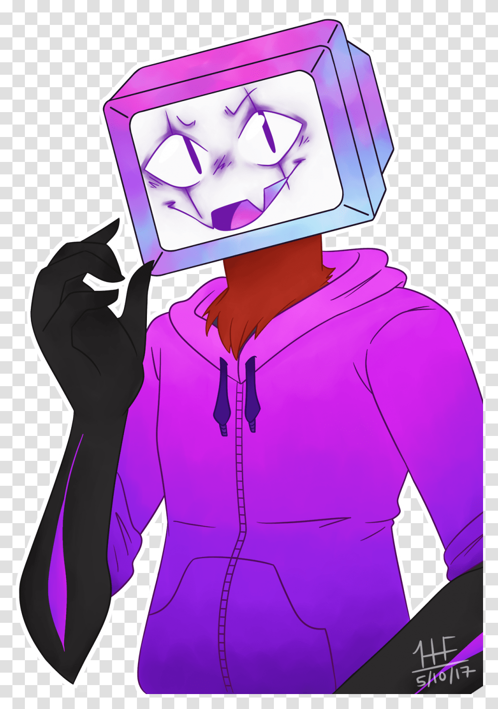 Pyrocynical By Pyroobsessed Tv Head Pyrocynical Fan Art, Apparel, Sweatshirt, Sweater Transparent Png