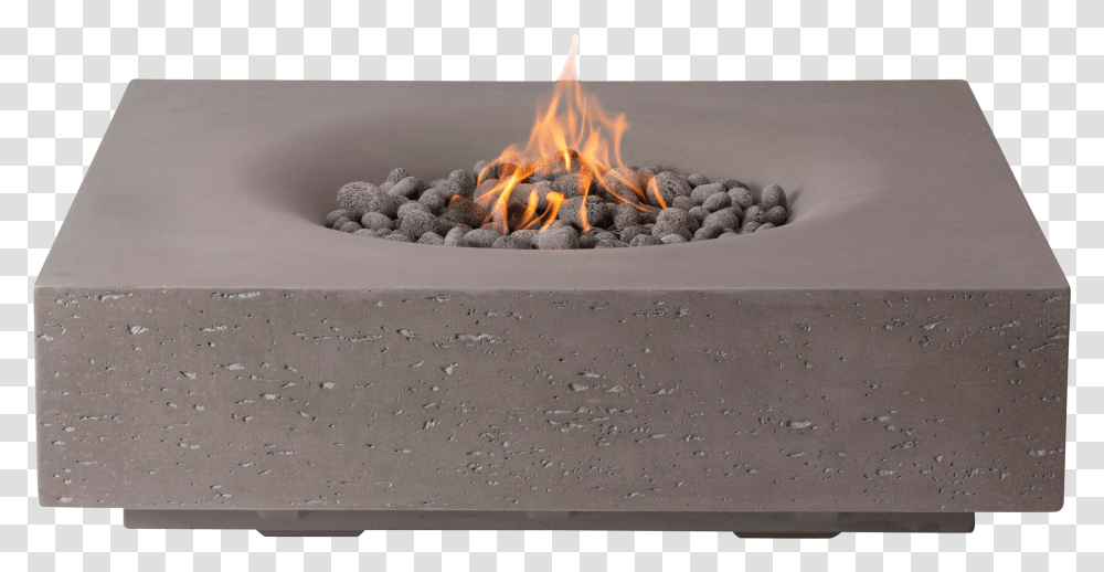 Pyromania Infinity Fire Pit Table Slate Color Propane Horizontal Transparent Png